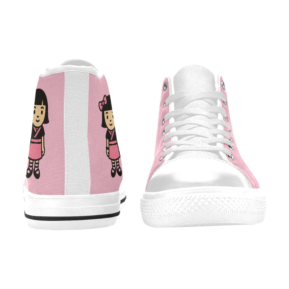 Harajuku Schoolgirl High Top Canvas Women's Shoes