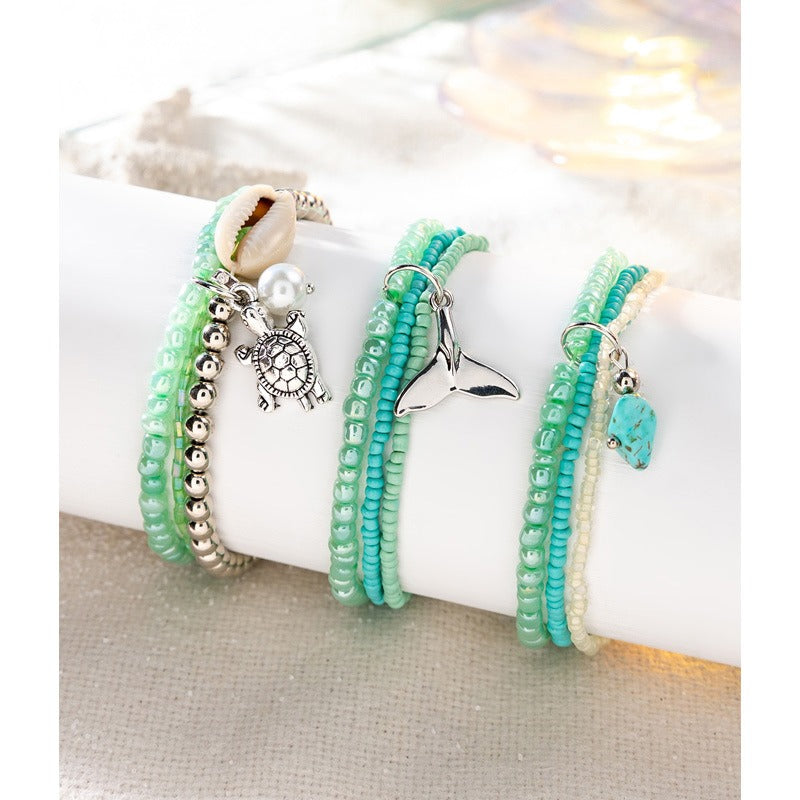 Holiday Storm Simi Yami Beads Bracelet Set