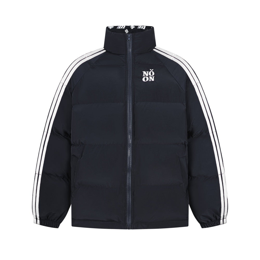 High Collar Cotton Bubble Coat