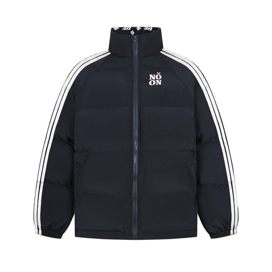 High Collar Cotton Bubble Coat