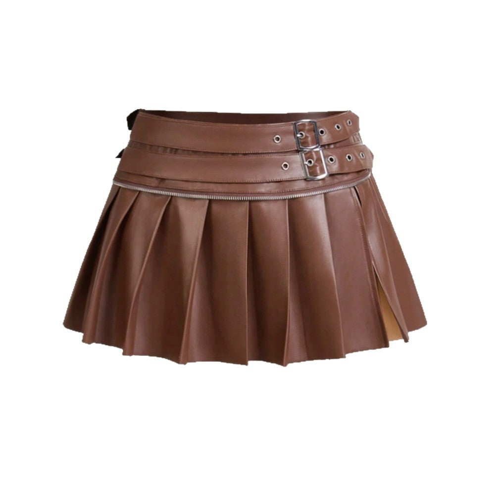 Hundred-Fold Ultra-Short Versatile Split Hot Skirt