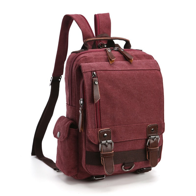 Harajuku Style Canvas Backpack for Travel & School
