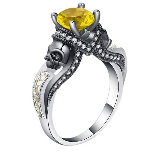 Harajuku Punk Skull Ring - Bold Party Jewelry