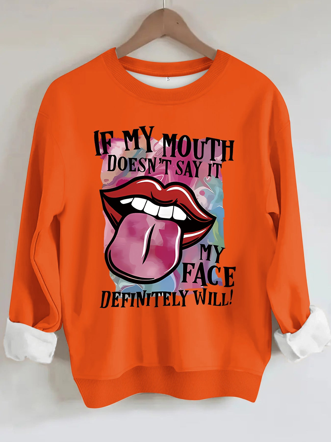 Printed Pattern Sweatshirt