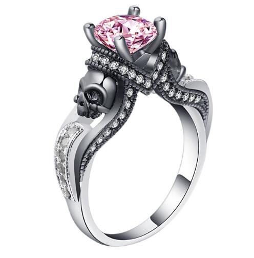Harajuku Punk Skull Ring - Bold Party Jewelry
