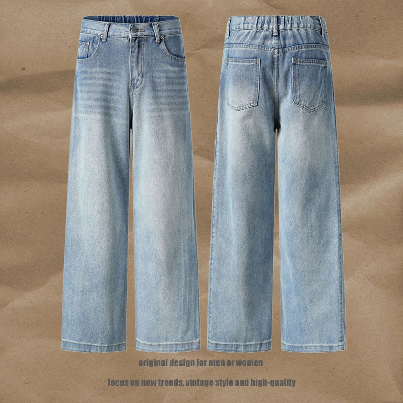 Harajuku High Waist Oversized Straight Jeans