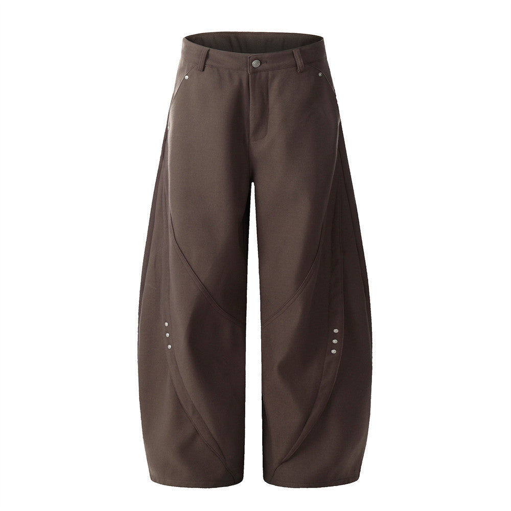 Harajuku Street Style Loose Fit Casual Trousers for Men
