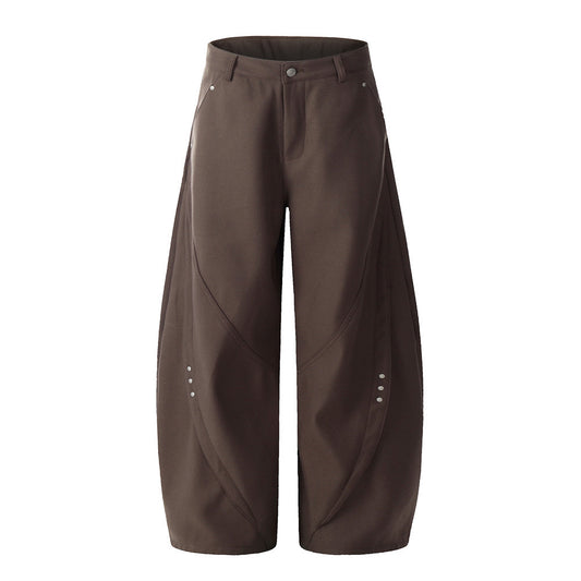 Harajuku Street Style Loose Fit Casual Trousers for Men