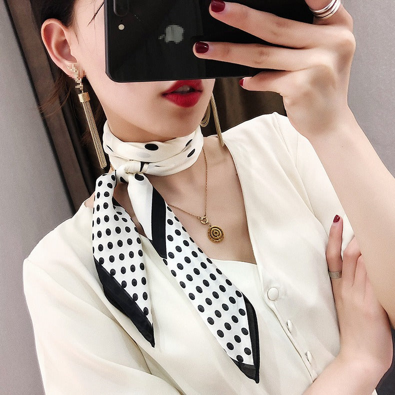 Playful 70 Dot Scarf - Harajuku Style