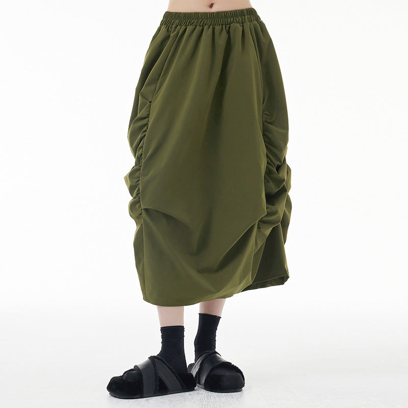 Playful Midi Skirt - Loose & Slimming Design