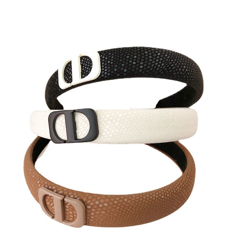 High Skull Top Fabric Headband