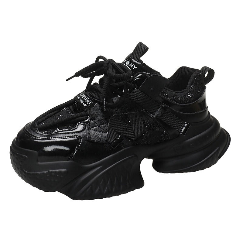 Playful Height-Increasing Women’s Dad Shoes