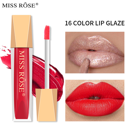 Harajuku Matte Pearlescent Lip Gloss - Velvet Finish