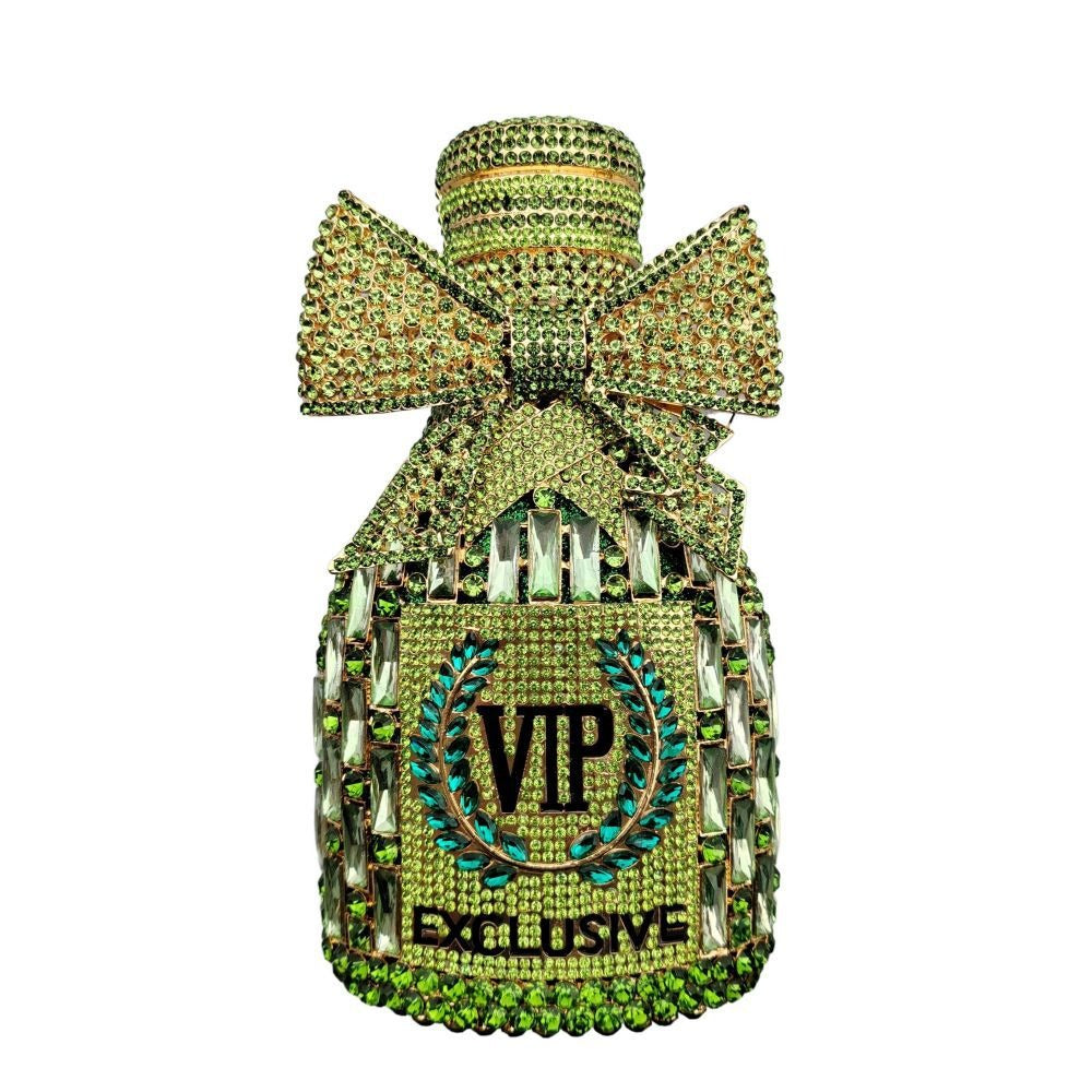 Bow Champagne Crystal Handbag for Women
