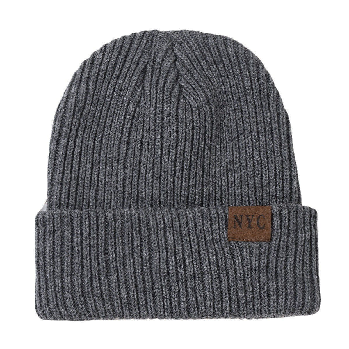Harajuku Solid Color Warm Windproof Knitted Cap