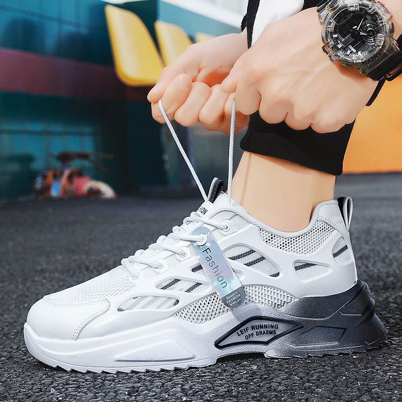 Mens Retro Sports Shoes - Lightweight & Breathable