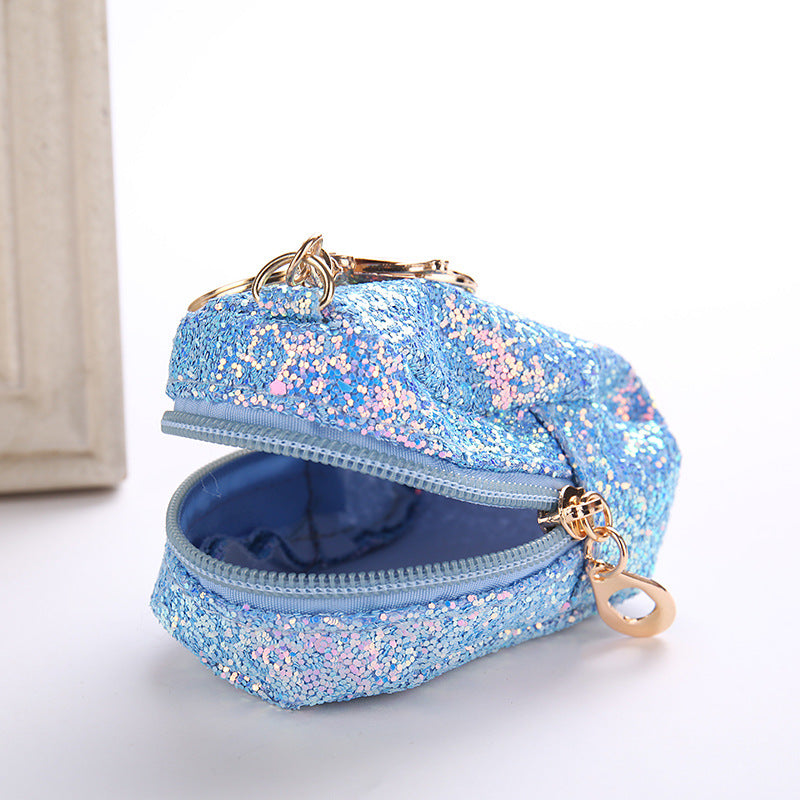 Cute Pineapple Keychain Glitter