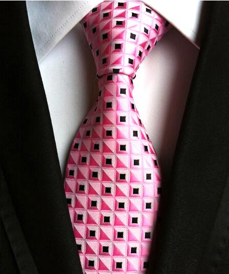 Classic Yellow & Navy Blue Striped Silk Tie