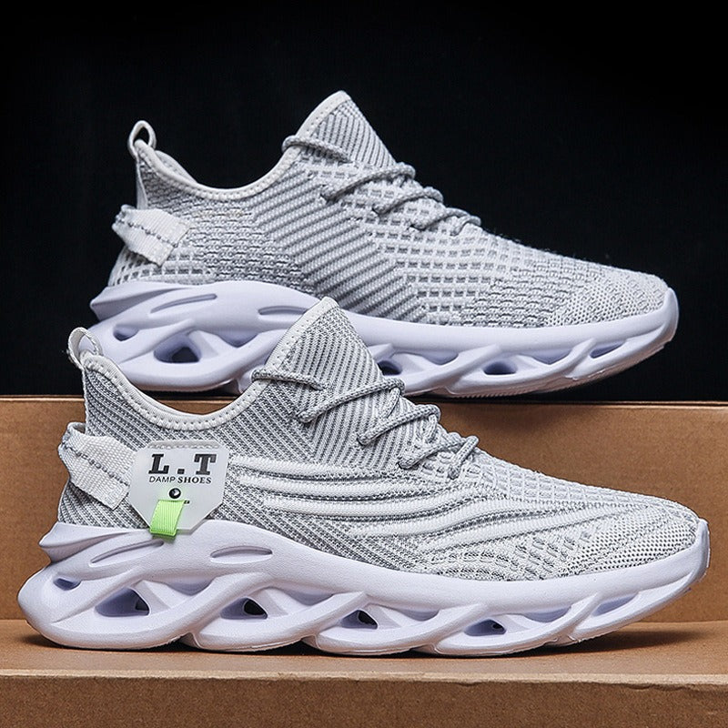 Harajuku Style Breathable Sports Mesh Shoes for Men