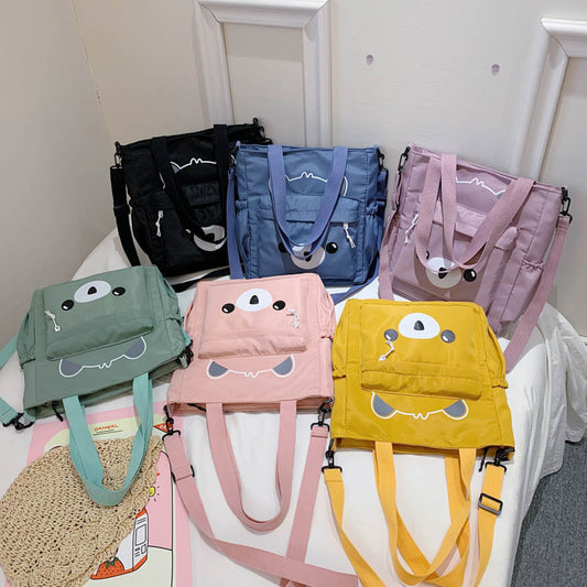 Harajuku Style Nylon Large Capacity Messenger Bag