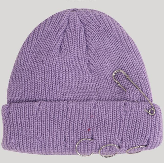 Playful Women's Japanese Knitted Woolen Hat