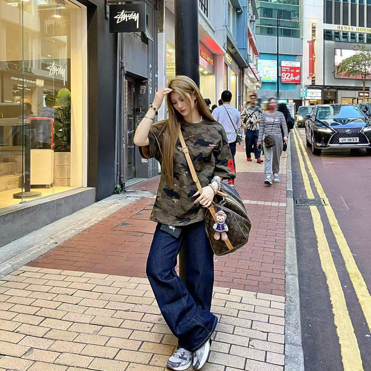 Harajuku Style Summer Camouflage T-Shirt