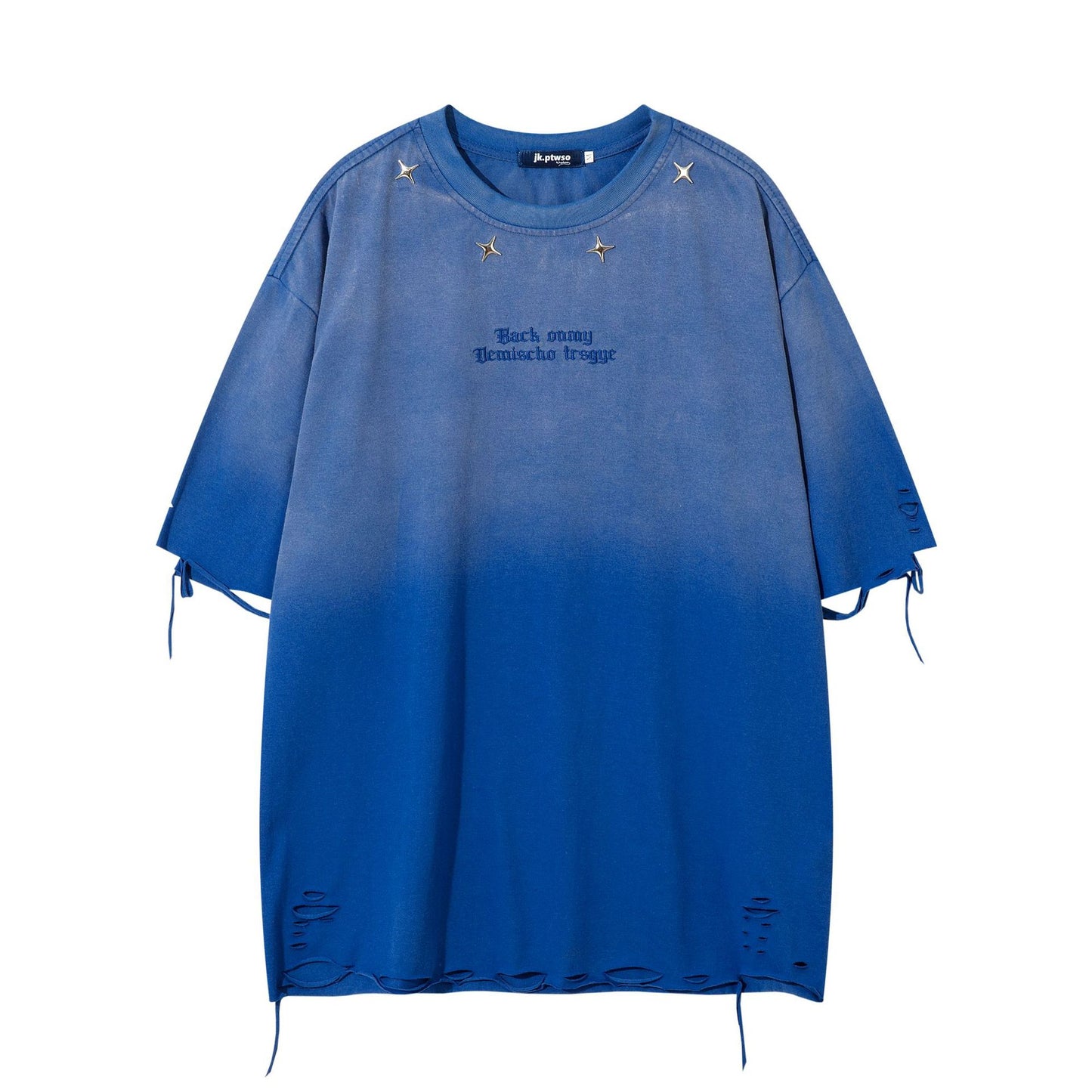 Retro Washed Tie-dye Short Sleeve T-shirt