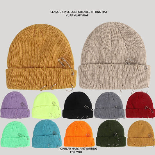 Playful Women's Japanese Knitted Woolen Hat