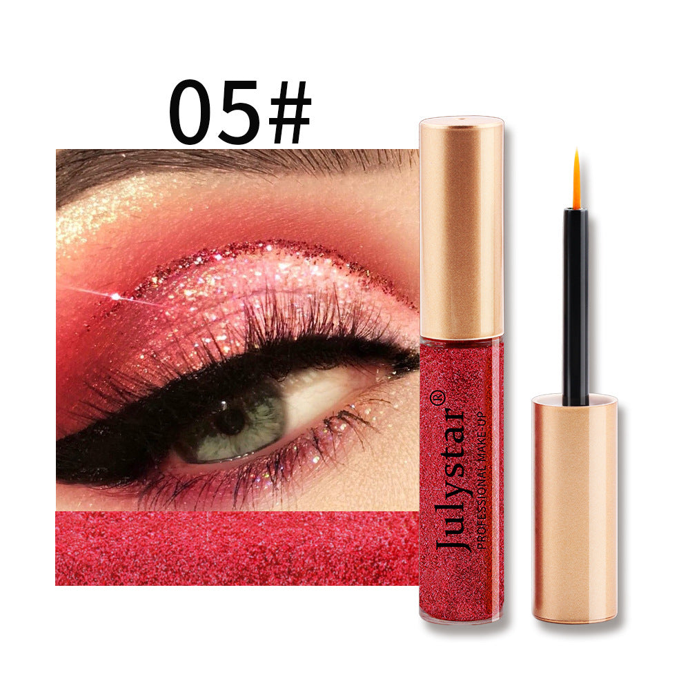 Waterproof Pearl Colored Liquid Eyeliner Pen