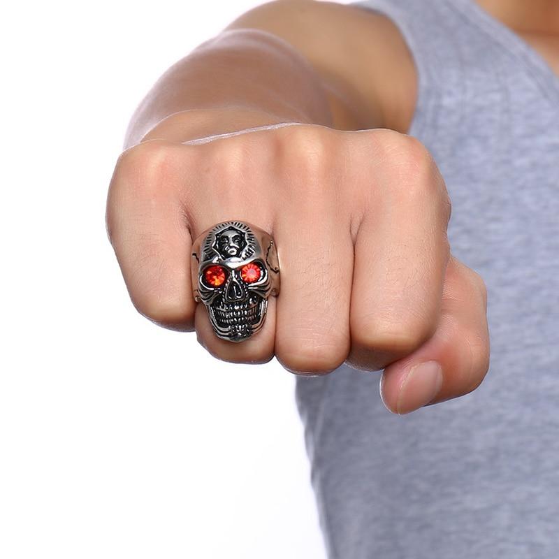 Playful Skeleton Rings - Halloween Jewelry