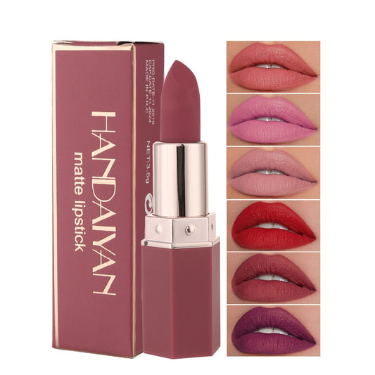 Playful 6 Color Matte Moisturizing Lipstick