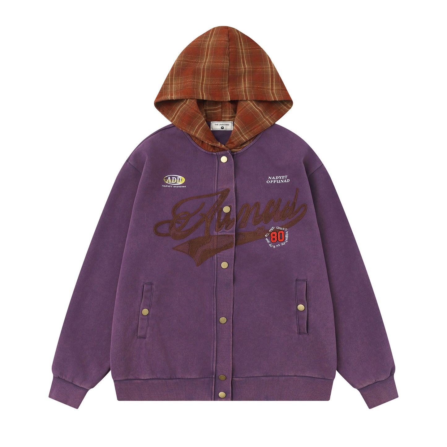 Vintage Washed Embroidered Flying Jacket