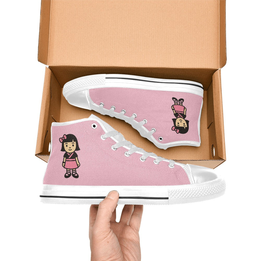 Harajuku Schoolgirl High Top Canvas Women's Shoes