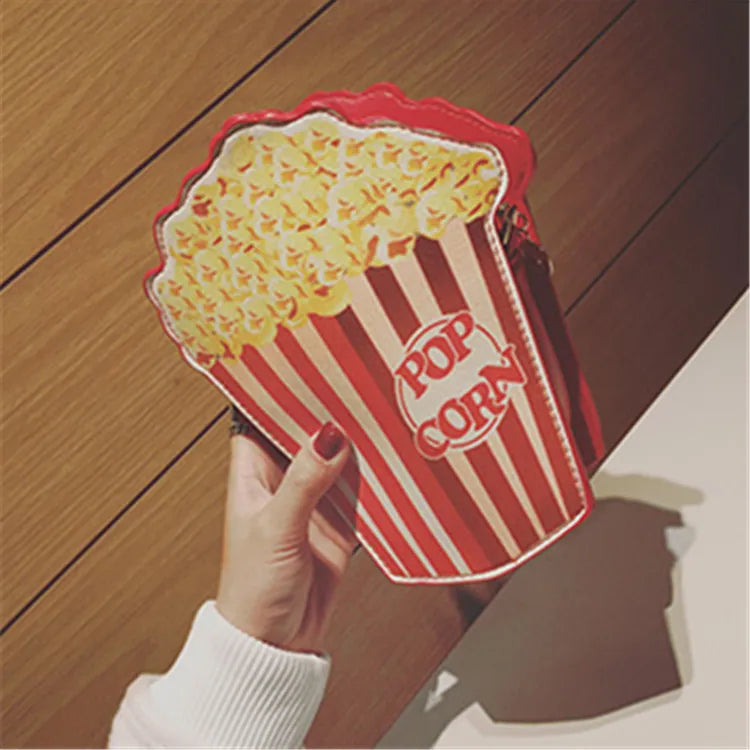 Cute 3D Hamburger Messenger Bag - Harajuku Style
