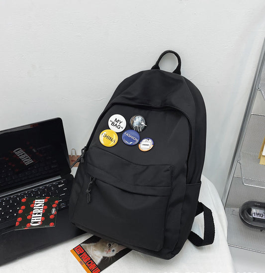 Harajuku Style Large Capacity Schoolbag - Casual Backpack