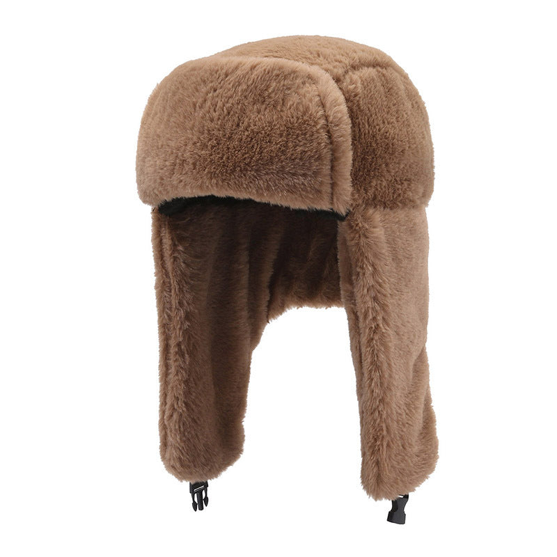 Korean Style Winter Plush Lei Feng Hat for All