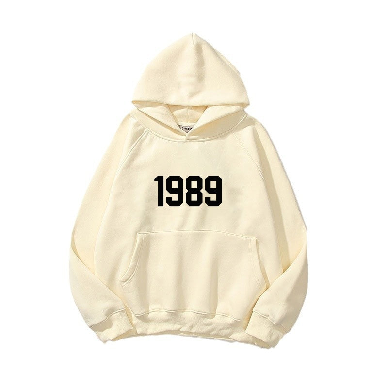 1989 Double Layered Hoodie - Street Style Velvet