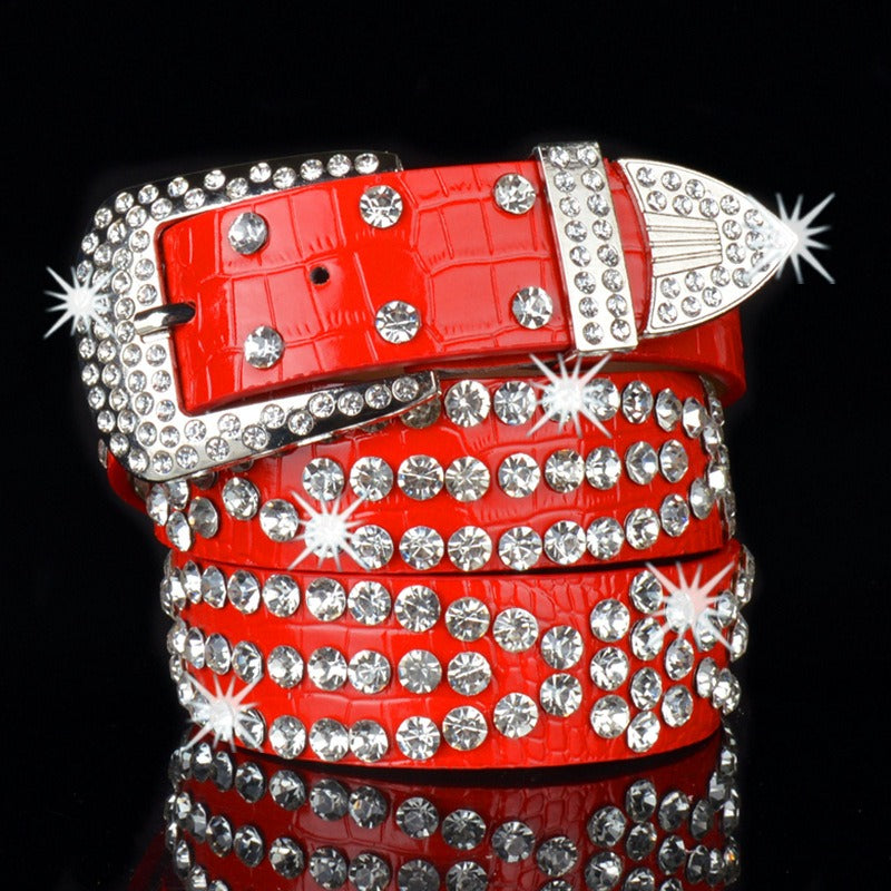 Playful Diamond Belt for Stylish Outfits