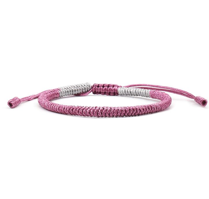 10pcs Multi Color Tibetan Buddhist Good Luck Charm Bracelets