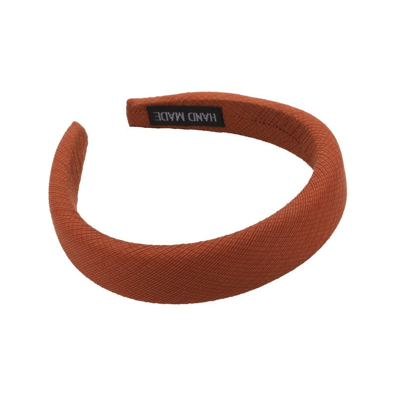 High-Ceiling Maillard-Colored Headband for Women