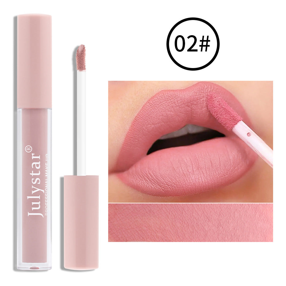 Fog Matte Makeup Free Ice Cream Lip Glaze - Velvet Finish