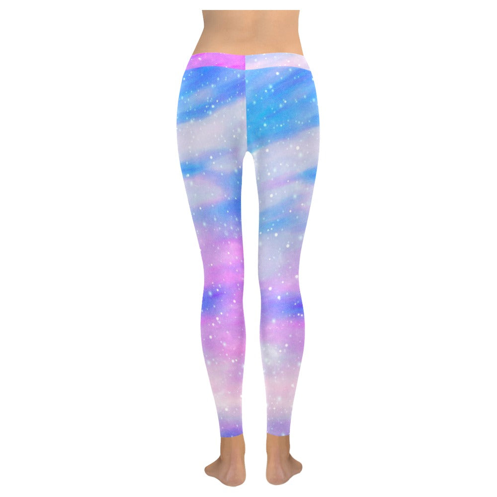 Galaxy Harajuku Women's All-Over Low Rise Leggings