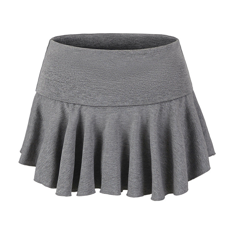 Anti-Slip Pleated Ballet Midi Skirt