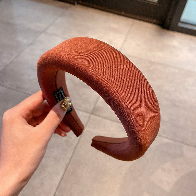 Candy Colored Thick Sponge Hair Hoop