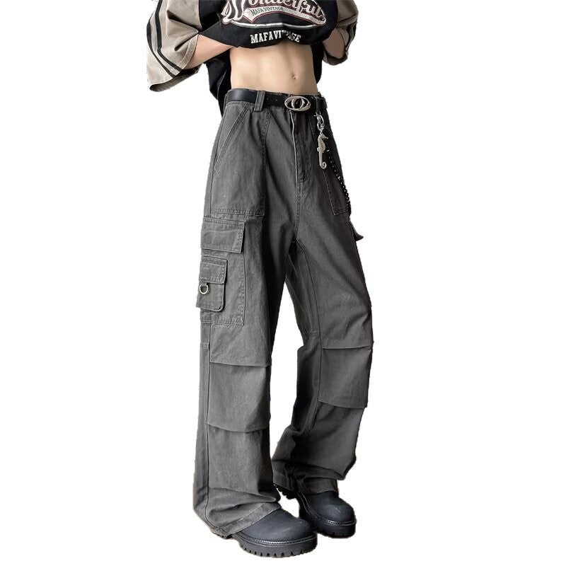 Multi-Pocket Casual Workwear Pants