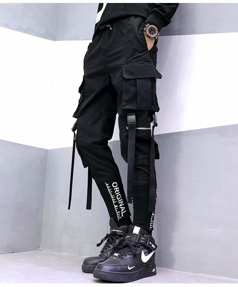 Men's Tactical Casual Pants - Harajuku Street Style