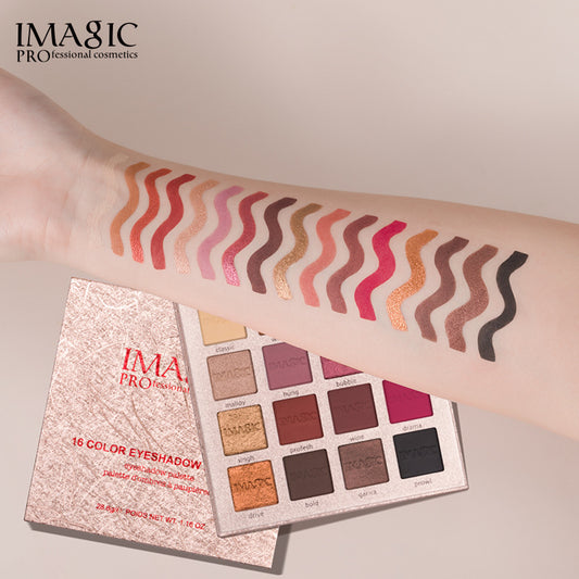 Harajuku Style Charming Eyeshadow Palette - 16 Colors