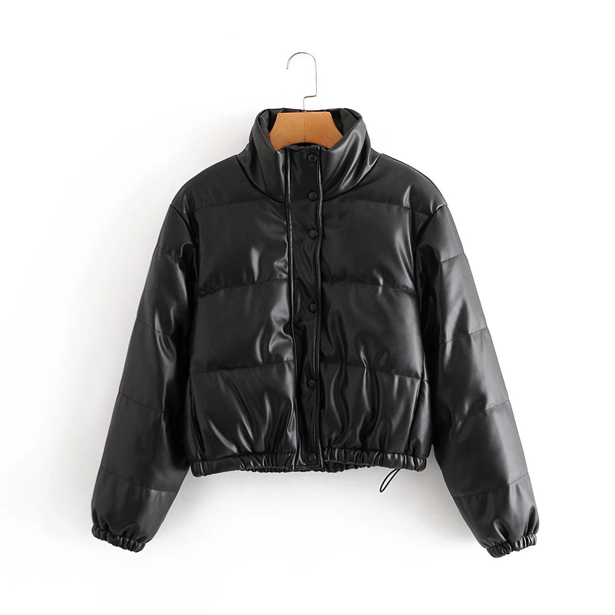 Harajuku Style Imitation Fur Cotton Jacket for Women