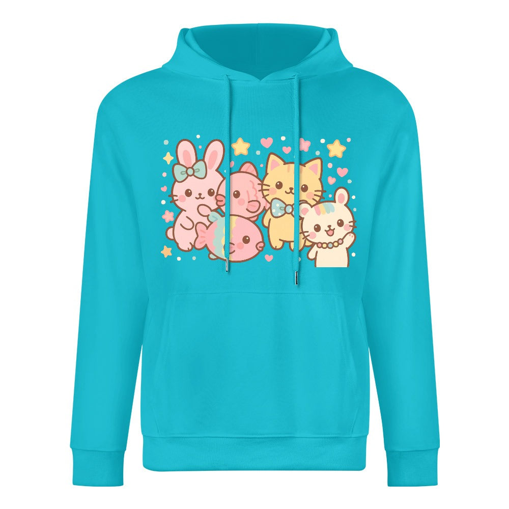 Harajuku Legends Group Photo Pure Cotton Hoodie