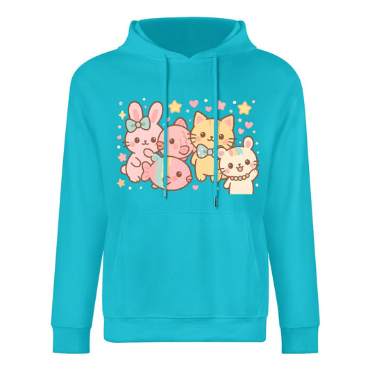 Harajuku Legends Group Photo Pure Cotton Hoodie